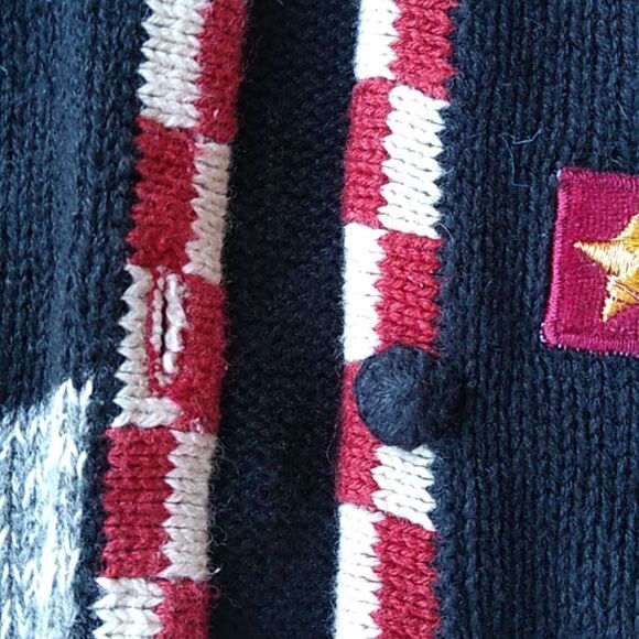 Y2K Vintage ugly sweater holiday 80s 90s Americana Christmas embellished… - Picture 7 of 7